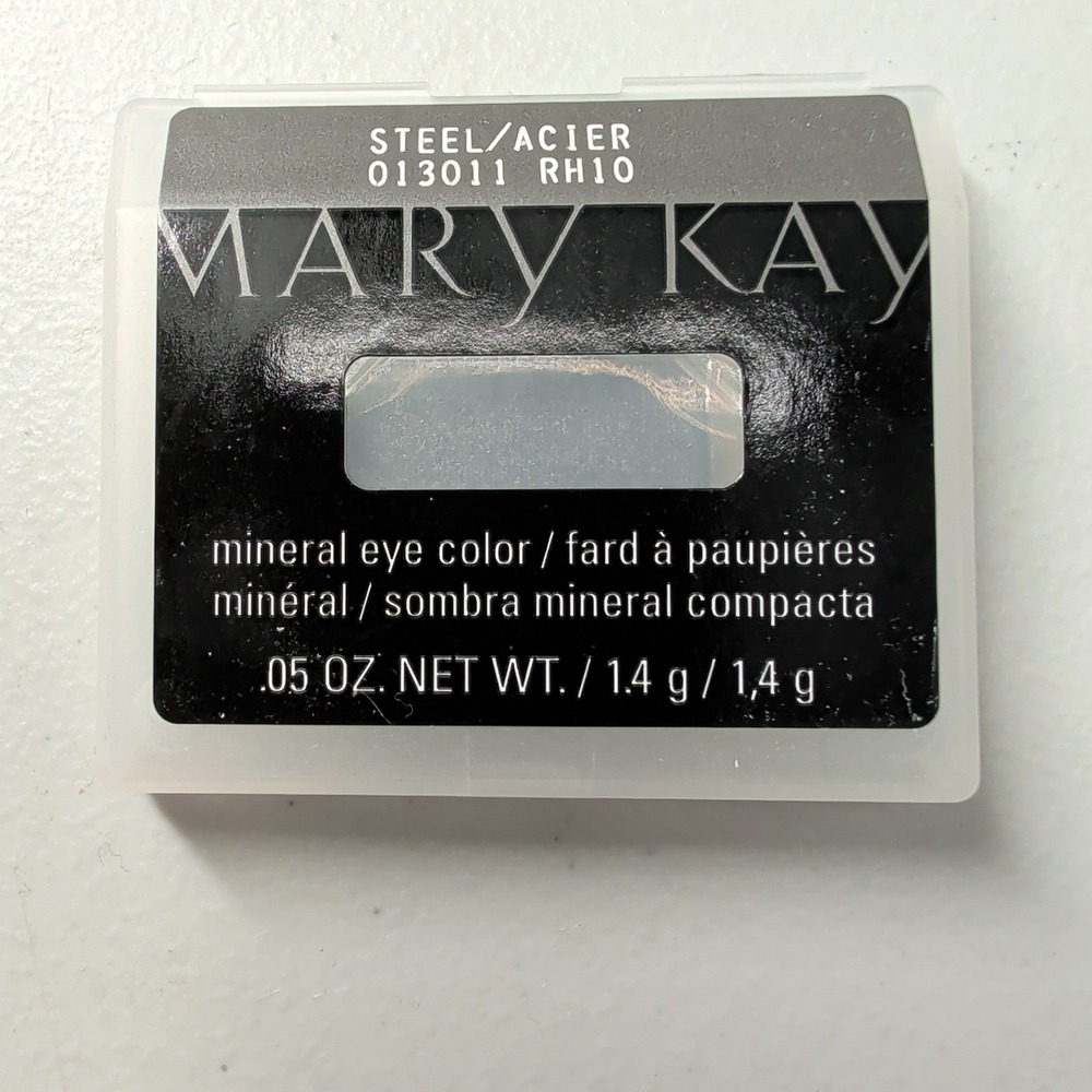 Mary Kay Mineral Eye Color Steel 013011 RH10 Eyeshadow Pan .05 oz 1.4g New